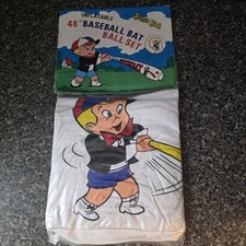 Vintage 1982 Richie Rich 46 Inch Inflatable Baseball Bat Ball Set Rare picture