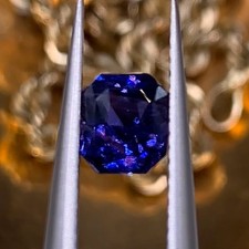 1.04Ct Natural Rare Vivid Purple Sapphire From Madagascar picture