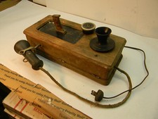 #4301 Antique Telephone; 903-1065607; For parts or Repair picture
