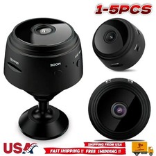 1-5PC Mini WiFi Security Cam w/Audio, Baby Pet Monitor, SD Card Not Included LOT picture