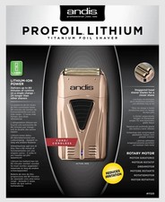 RARE Andis 17225 ProFoil Copper Shaver DISCONTINUED Collectors Barber Fade New picture