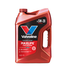 MaxLife High Mileage 5W-20 Synthetic Blend Motor Oil 5 Qt, Engine Cleanliness picture