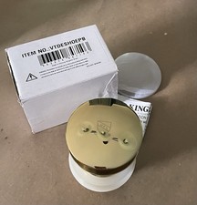 Kingston Brass VTDESHOEPB Drain Assembly, Polished Brass picture