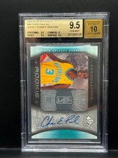 2005-06 SP AUTHENTIC #94 CHRIS PAUL AU 9.5 BGS GEM MINT  picture