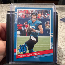 Panini 2021 Instant NFL Rated Rookie Retro Trevor Lawrence Jaguars /2231 #BW1 picture