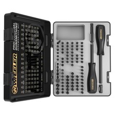 Wheeler Gunsmithing Screwdriver Set 89 Pc Kit 87 Bits 2 Drivers Hard Case Black picture