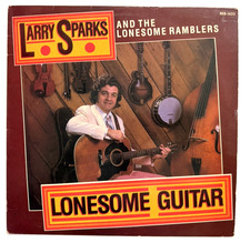 Larry Sparks Stuart Duncan Signed Lonesome Guitar LP Vinyl JSA COA picture