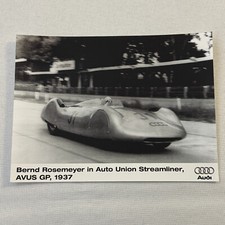 Bernd Rosemeyer Auto Union Streamliner Car 1937 Photo Photograph Audi Print picture