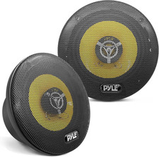Pyle Car Three Way Speaker System - Pro 6.5 Inch 280 Watt 4 Ohm Mid Tweeter picture