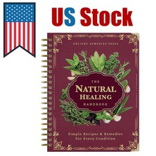 The Natural Healing Handbook Guide for Herbal Remedies and Natural -US Stock picture