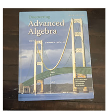 Kendall Hunt Discovering Advanced Algebra Third Edition Hardcover 2017 by Harris picture