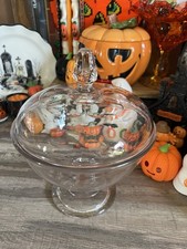 Antique EAPG Central glass Co. No. 390 Covered Pedestal Compote C. 1874 picture