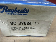 REAR WHEEL CYLINDER RAYBESTOS # WC37636 HYDRAULIC RAYBESTOS NOS UNUSED picture