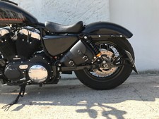 Side Pocket Medusa Fits Sporty 48 Iron Roadster XL Harley Davidson picture