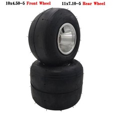 5'' 10x4.50-5 or 11x7.10-5 Slick Tire Wheel Rim for Drift Trike Go Kart Buggy picture