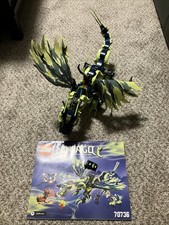 LEGO NINJAGO: Attack of The Morro Dragon (70736) 90% Complete W/ Manual No Figs picture