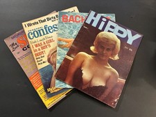 Vintage 1960s 1970s Pulp Men Glamour Confession Magazine Collection Lot 4pc picture