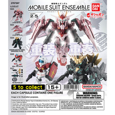 Bandai MOBILE SUIT ENSEMBLE 2.5 Gashapon Gundam Capsule Toy  Set of 5 picture