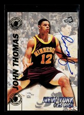 1997-98 Press Pass Autographs John Thomas Auto Minnesota Golden Gophers #NNO NM picture