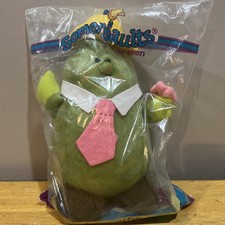 Vintage Somersaults Avon 1986 Herby Derby Plush Stuffed Cucumber 10