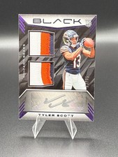 2023 Panini Black #RSM-33 Tyler Scott Rookie Signature Materials Royal #/75 picture