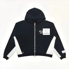 GOTOFREE AMERICAN HIGH STREET HOODIE HOODED UNISEX ZIP SWEATSHIRT COAT JACKET picture