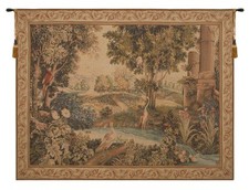 Verdure Aux Oiseaux II French Classical Wall Hanging Home Decor Tapestry picture
