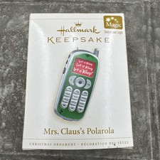 Hallmark ornament Mrs. Claus polarola 2006 (Tested & Working) picture