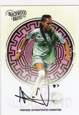 Mia Villalpando 2025 Parkside NWSL Beachwood Brand Signatures SP Auto 300 RC QTY picture