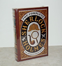 New Complete Sherlock Holmes A.C. Doyle Sealed Leather Collectible Hardcover picture