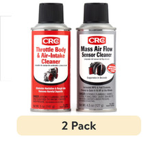 CRC Mass Air Flow & Throttle Body Single-Use Cleaner Twin Pack Kit picture