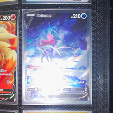 Pokemon Suicune V GG38/GG70 Crown Zenith Galarian Gallery Holo Full Art picture