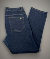 Stio Rivet Jeans Mens 38x30 Stretch Cotton Denim Dark Wash Straight Leg *EUC picture