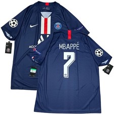 2019/20 PSG Home UCL Jersey #7 Mbappe XL Paris Saint Germain Champions kit picture