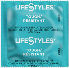 144 Condoms Lifestyles Tough (Extra Strength) Condoms *Authorized Distributor* picture