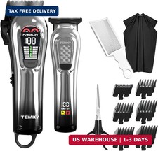 TCMKY Hair Clippers for Men, Professional Clippers and Trimmers Set, Cordless Cl picture