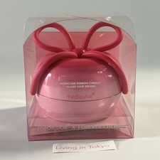 medicube x FOREVER CHERRY Ribbon Cherry Hair Brush Pink Limited Edition picture