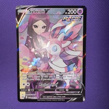 Sylveon V TG14/TG30 Brilliant Stars - Trainer Gallery Card English Pokemon TCG picture