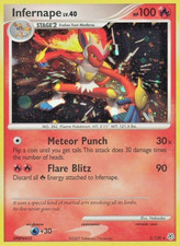Pokémon TCG - Infernape - 5/130 - Holo - Rare - Diamond & Pearl [Lightly Played] picture