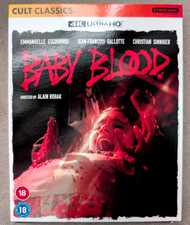Baby Blood 4K UHD StudioCanal Cult Classics Ltd Ed w/ Slipcover + Art Csrds NEW picture