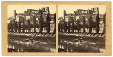 Stereo, France, Auch, Sainte-Marie Cathedral Vintage Stereo Card - Print al picture