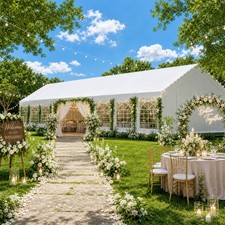 20x60 Ft Heavy duty Party Tent Wedding Even Canopy Removable Sidewall Waterproof picture