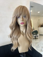 Yaffa Wigs Ready To Wear Blonde Human Hair Long Skin Wig picture