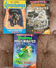 R.L. Stine Goosebumps Lot Of 10 Paperback Books Set #6 picture