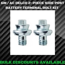 1967-2002 Firebird Trans Am Side Post Battery Terminal Bolt Kit GM AC Delco OEM picture