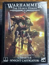 Warhammer 40K 30K Cerastus Knight Castigator Open Box, Complete W/ Used Decals picture