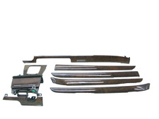 04-08 AUDI B7 A4 SEDAN WOOD INTERIOR DOOR DASH TRIM MOLDING KIT OEM 112822B picture