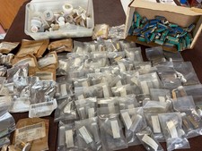 Huge AVIONICS LOT: NOS & Open Packs Mil-Spec D-Sub Connectors & 1000s Crimp Pins picture