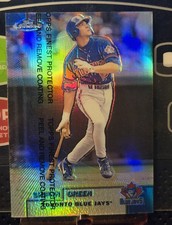 1999 TOPPS FINEST REFRACTOR SHAWN GREEN W/COVER  picture