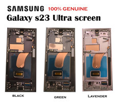 100% Original Samsung Galaxy S23 Ultra 5G Screen Replacement Display Frame S918U picture
